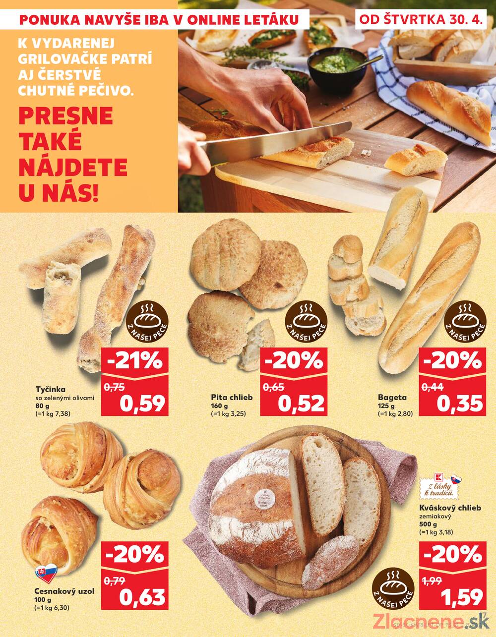 Kaufland 30.4. - 6.5. - Kaufland Trnava - Juh - Bratislavská
