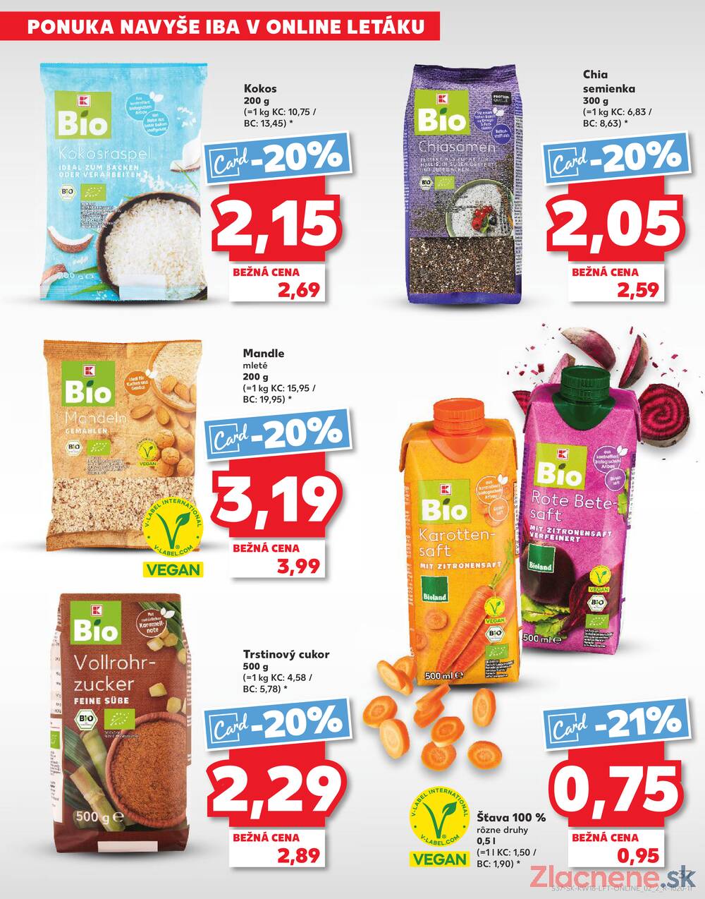Kaufland 30.4. - 6.5. - Bratislava-Patrónka