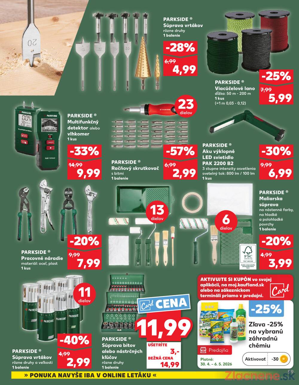 Kaufland 30.4. - 6.5. - Bratislava-Patrónka