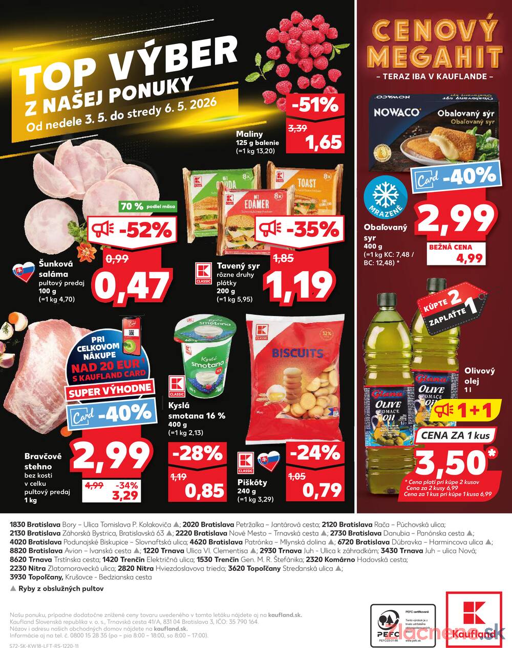 Leták Kaufland - Kaufland 30.4. - 6.5. - Kaufland Trnava - Trstínska cesta - strana 72