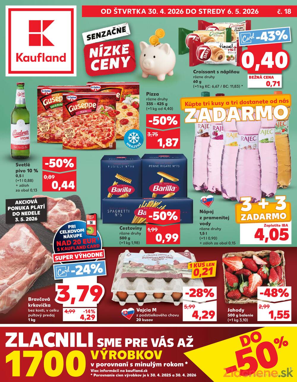 Kaufland 30.4. - 6.5. - Kaufland Liptovský Mikuláš