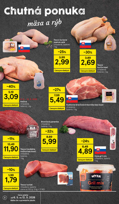 Tesco supermarkety od 6.5. do 12.5.2026