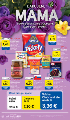 Tesco supermarkety od 6.5. do 12.5.2026