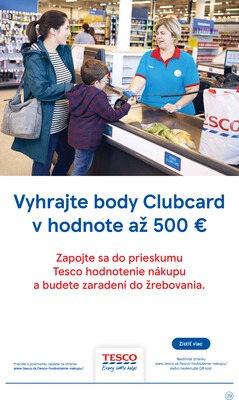 Tesco supermarkety od 6.5. do 12.5.2026
