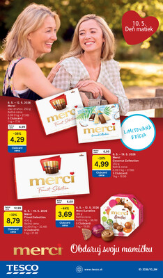 Tesco supermarkety od 6.5. do 12.5.2026