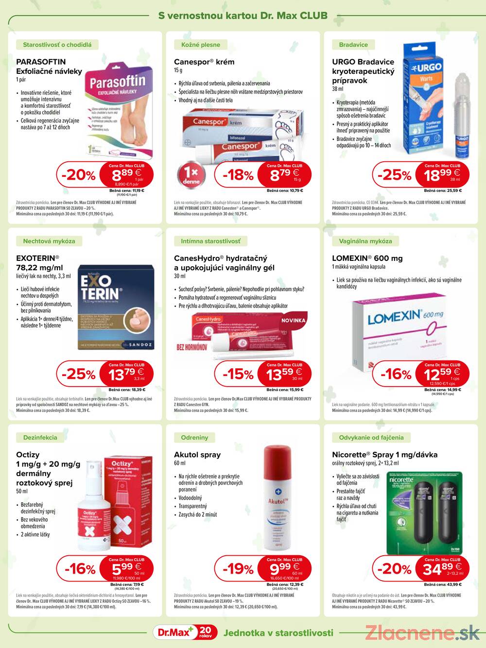 Leták Dr.Max - Dr.Max do 31.5. - strana 6 Leták Dr.Max - Dr.Max do 31.5. - strana 6