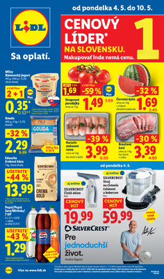 leták Lidl