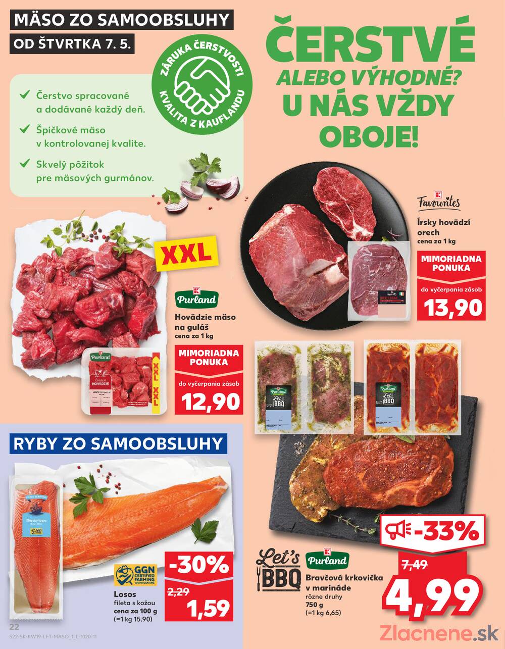 Leták Kaufland - Kaufland 7.5. - 13.5. - Kaufland Stará Ľubovňa - strana 22 Leták Kaufland - Kaufland 7.5. - 13.5. - Kaufland Stará Ľubovňa - strana 22