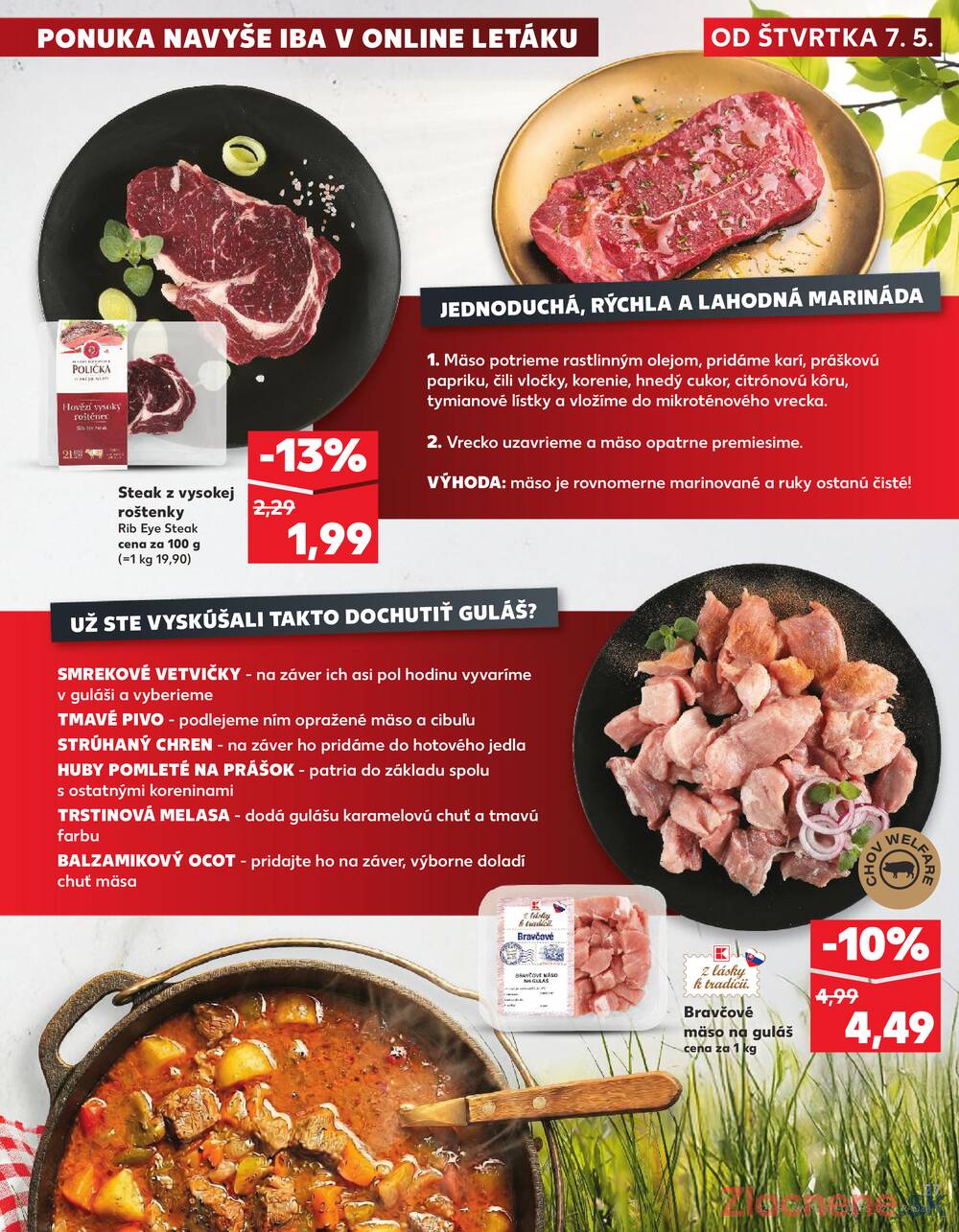 Kaufland 7.5. - 13.5. - Kaufland Trebišov