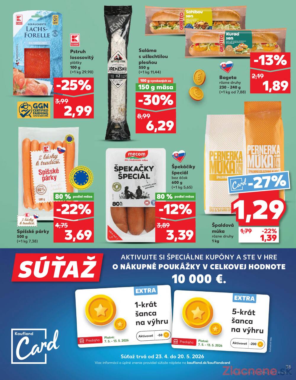 Kaufland 7.5. - 13.5. - Kaufland Prievidza (Necpaly)