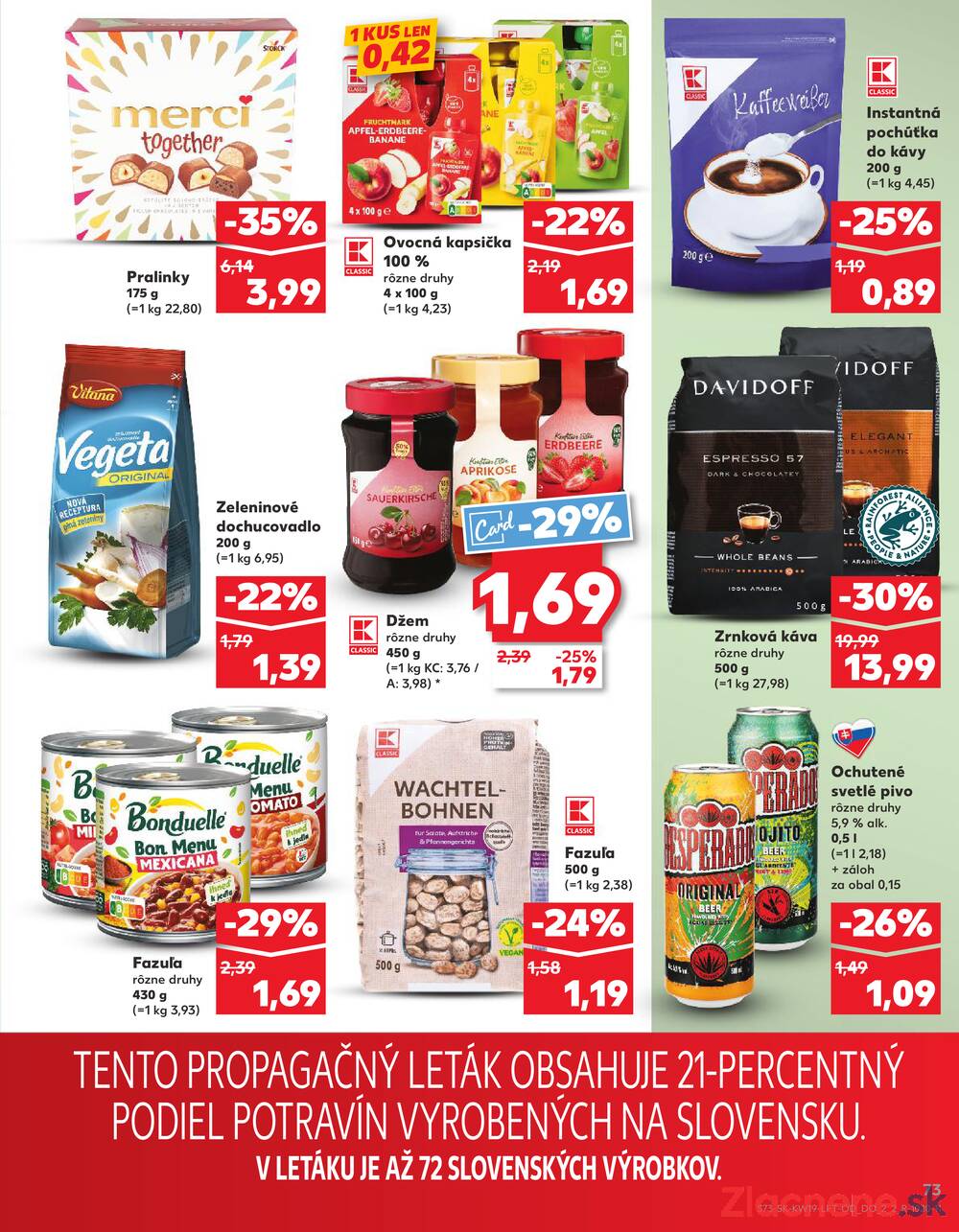 Kaufland 7.5. - 13.5. - Kaufland Prievidza (Necpaly)