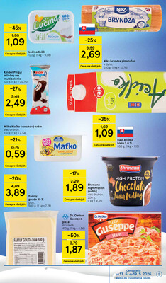 Tesco supermarkety od 13.5. do 19.5.2026