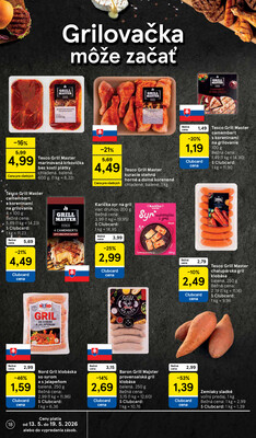 Tesco supermarkety od 13.5. do 19.5.2026