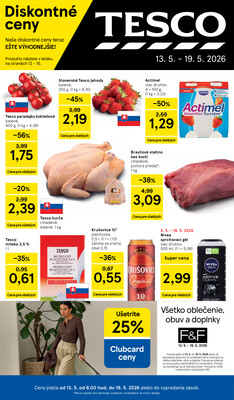 leták Tesco