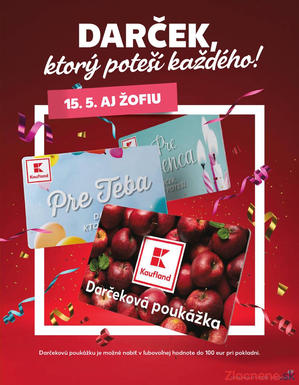 Leták Kaufland - Kaufland 14.5. - 20.5. - Kaufland Michalovce - strana 69 Leták Kaufland - Kaufland 14.5. - 20.5. - Kaufland Michalovce - strana 69