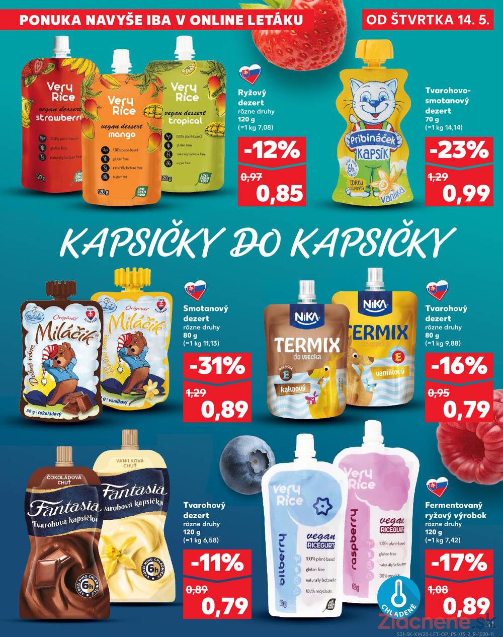 Leták Kaufland - Kaufland 14.5. - 20.5. - Kaufland Púchov - strana 31 Leták Kaufland - Kaufland 14.5. - 20.5. - Kaufland Púchov - strana 31