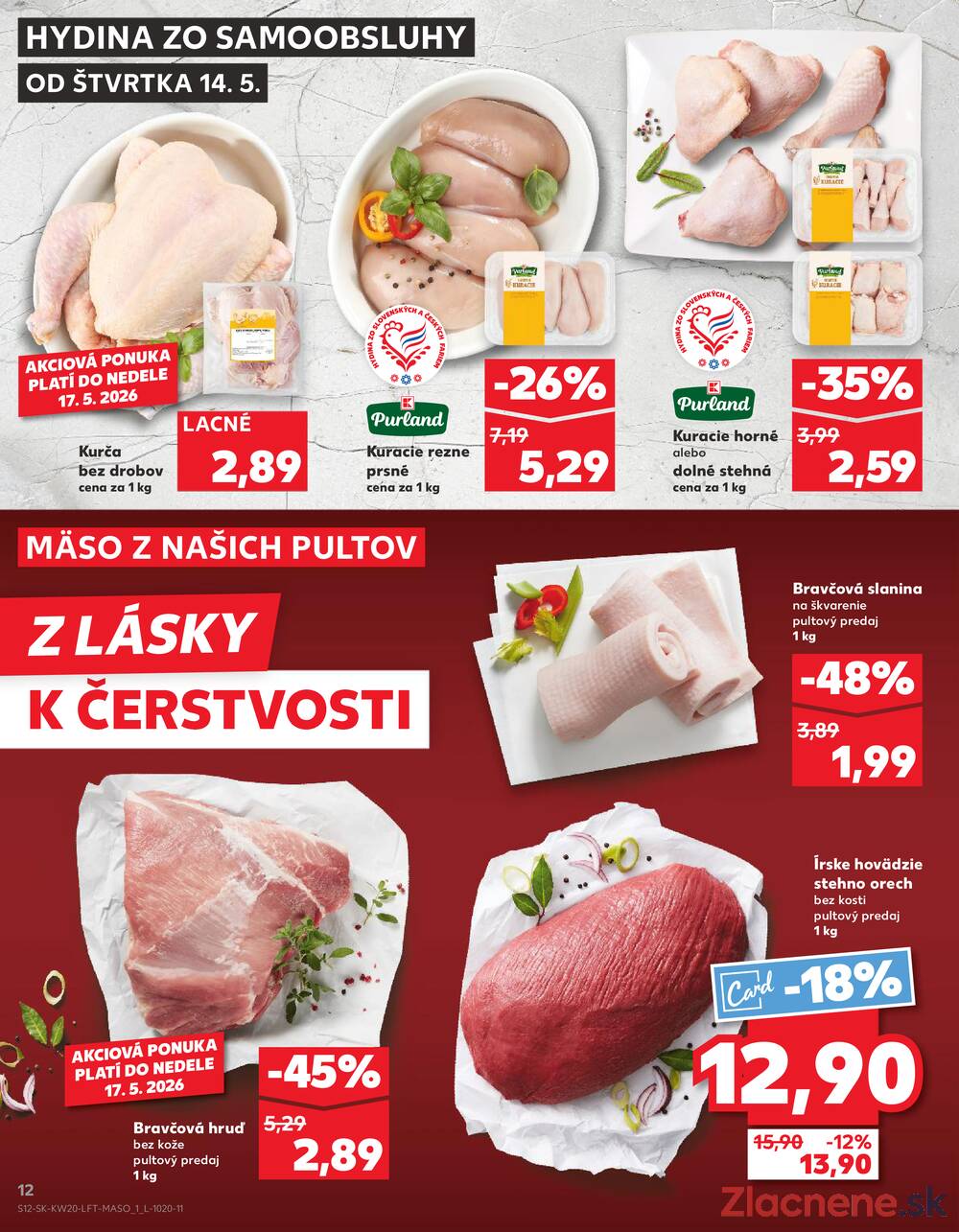 Leták Kaufland - Kaufland 14.5. - 20.5. - Kaufland Trebišov - strana 12 Leták Kaufland - Kaufland 14.5. - 20.5. - Kaufland Trebišov - strana 12