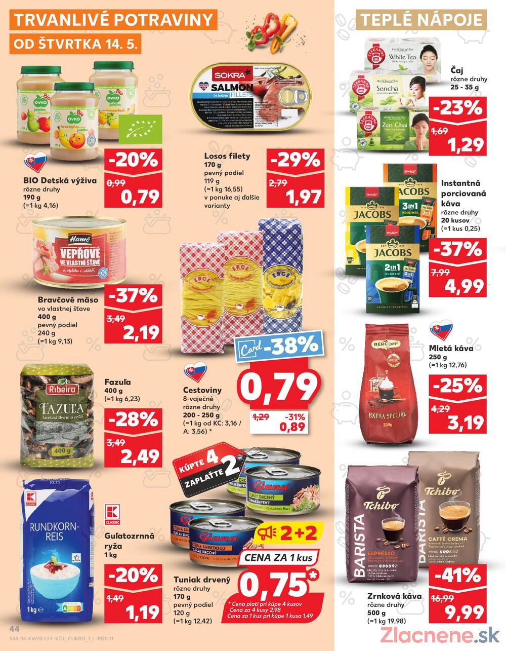 Leták Kaufland - Kaufland 14.5. - 20.5. - Kaufland Trebišov - strana 44