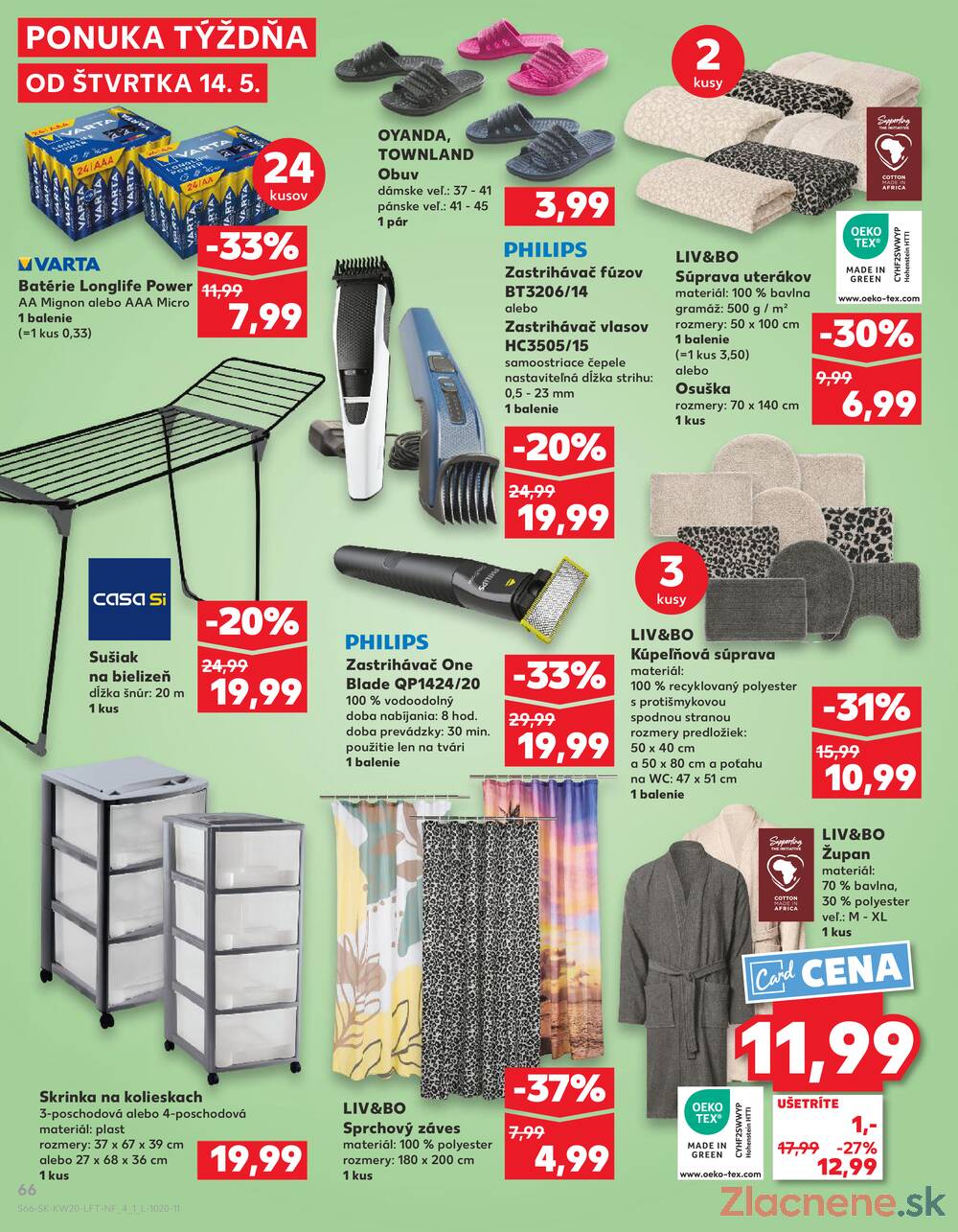 Leták Kaufland - Kaufland 14.5. - 20.5. - Kaufland Rožňava - strana 66 Leták Kaufland - Kaufland 14.5. - 20.5. - Kaufland Rožňava - strana 66
