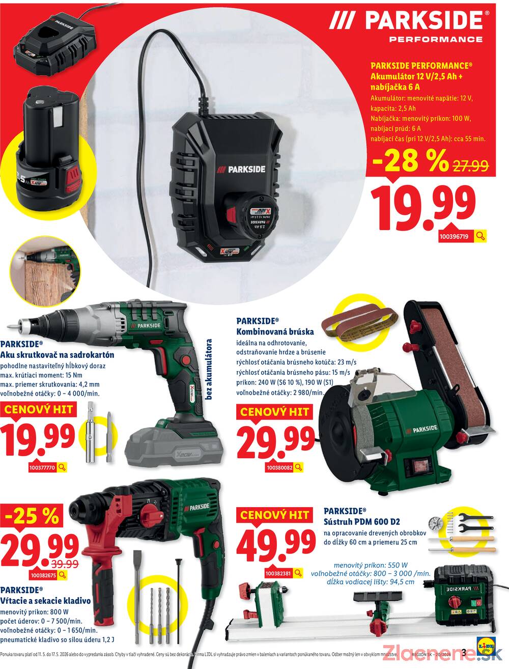 Leták Lidl - Lidl Online magazín 11.5. - 17.5. - strana 3 Leták Lidl - Lidl Online magazín 11.5. - 17.5. - strana 3