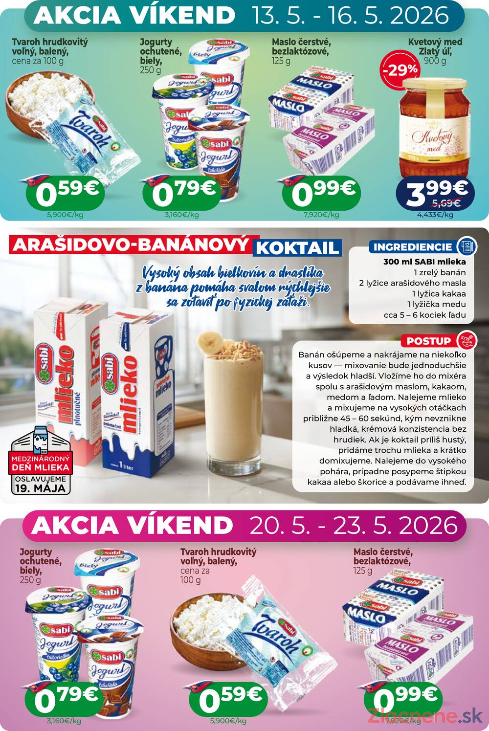 Leták MILK - AGRO - MILK - AGRO do 26.5. - strana 3