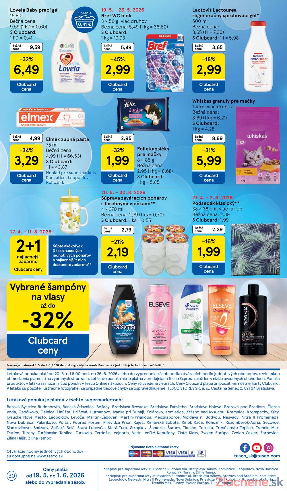Leták Tesco - Tesco supermarkety od 20.5. do 26.5.2026 - strana 30