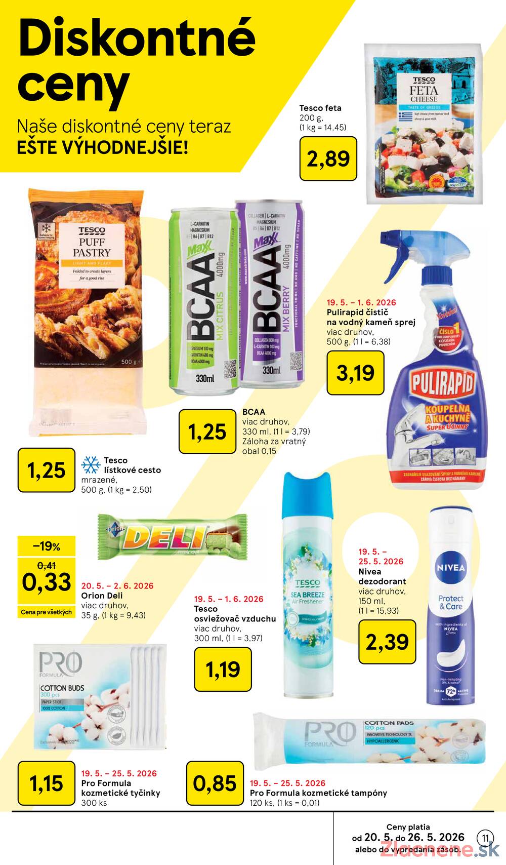 Tesco malé hypermarkety 20.5. - 26.5.