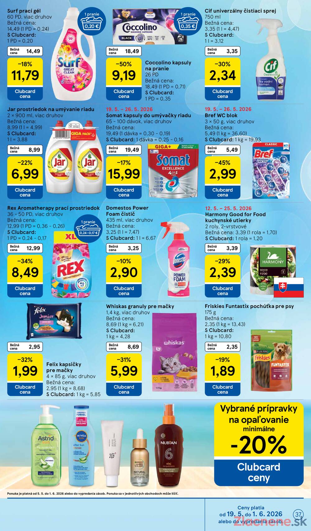 Tesco malé hypermarkety 20.5. - 26.5.