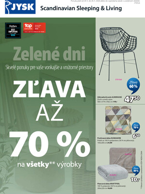 leták Jysk