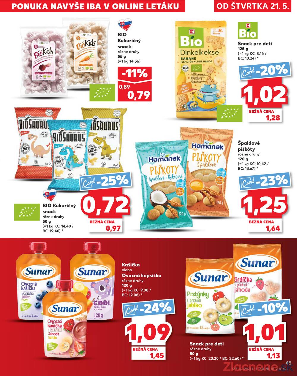 Kaufland 21.5. - 27.5. - Kaufland Bardejov