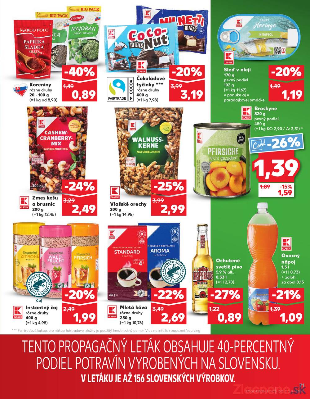 Kaufland 21.5. - 27.5. - Kaufland Poprad - Jiřího Wolkera