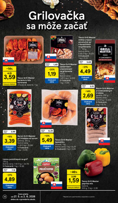 Tesco supermarkety od 27.5. do 2.6.2026