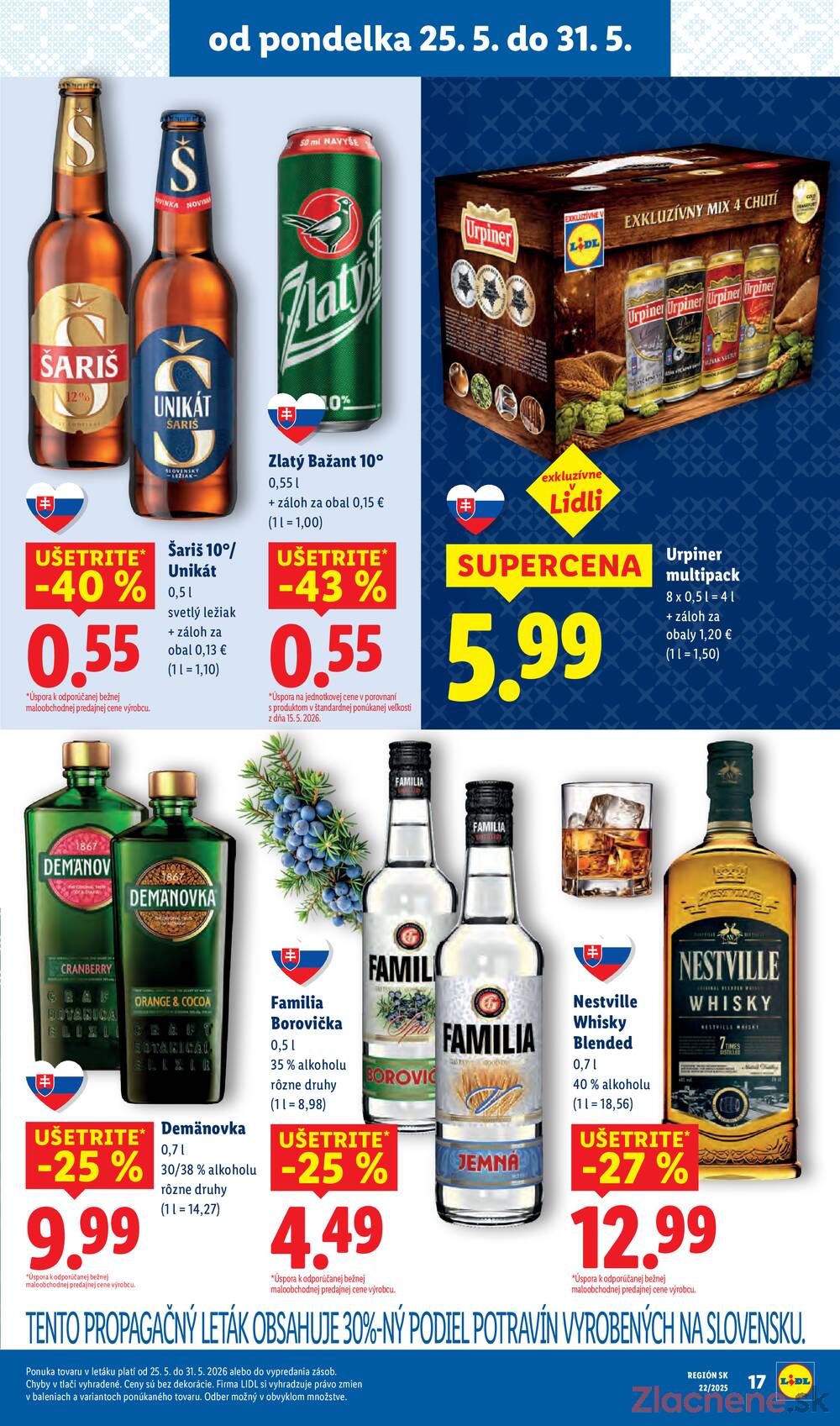 Lidl do 31.5.