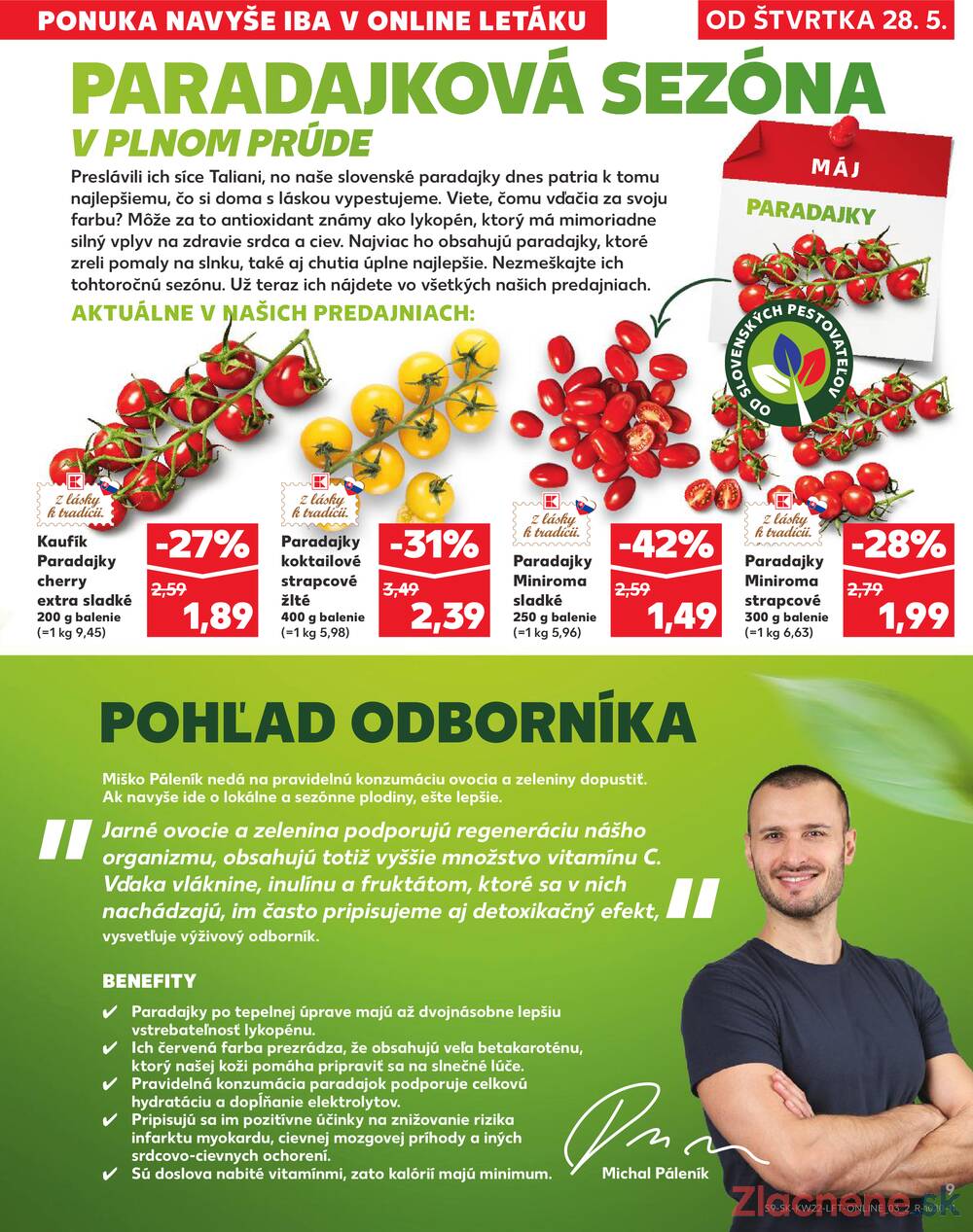 Leták Kaufland - Kaufland 28.5. - 3.6. - Kaufland Bytča - strana 9 Leták Kaufland - Kaufland 28.5. - 3.6. - Kaufland Bytča - strana 9