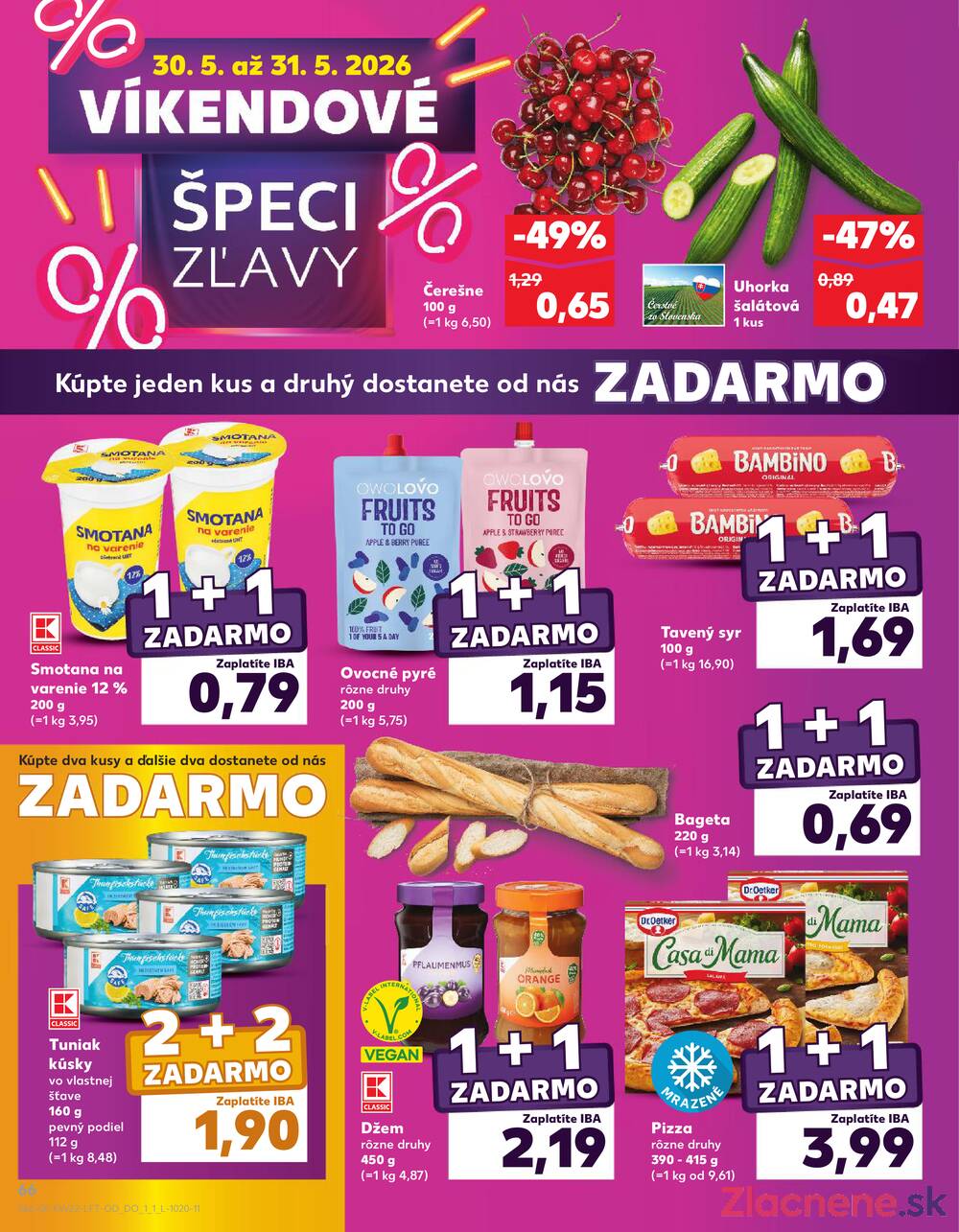 Leták Kaufland - Kaufland 28.5. - 3.6. - Kaufland Sabinov - strana 66 Leták Kaufland - Kaufland 28.5. - 3.6. - Kaufland Sabinov - strana 66