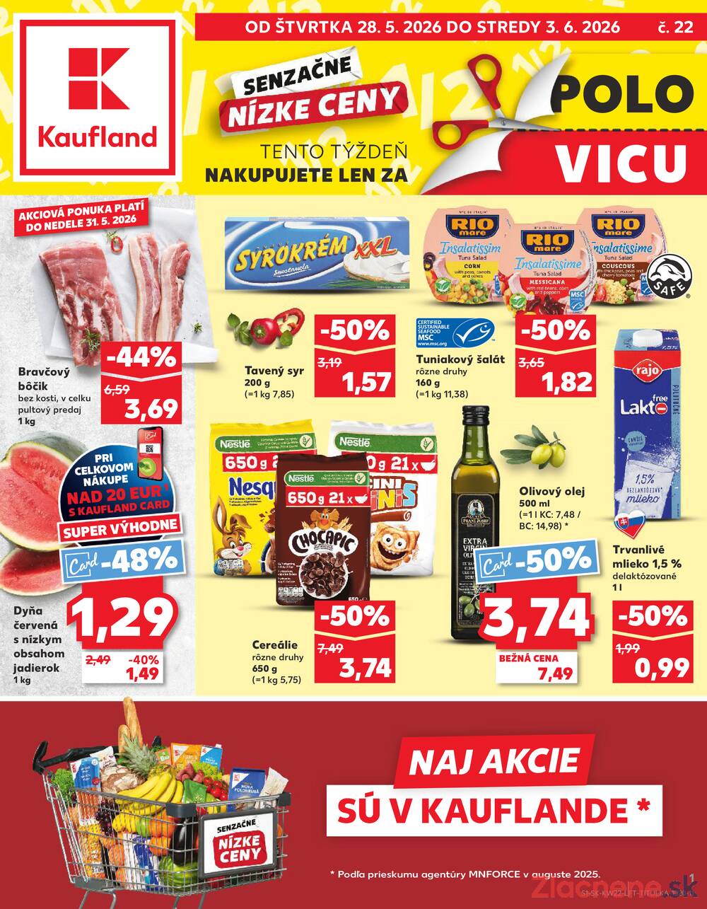 Leták Kaufland - Kaufland 28.5. - 3.6. - Kaufland Rožňava - strana 1 Leták Kaufland - Kaufland 28.5. - 3.6. - Kaufland Rožňava - strana 1