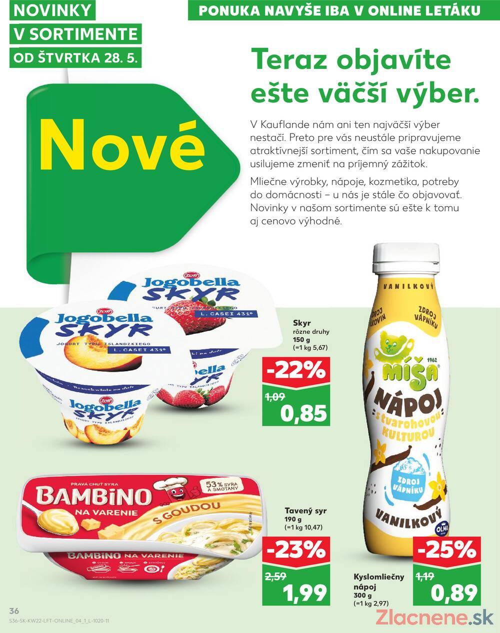 Leták Kaufland - Kaufland 28.5. - 3.6. - Kaufland Poprad - Jiřího Wolkera - strana 36 Leták Kaufland - Kaufland 28.5. - 3.6. - Kaufland Poprad - Jiřího Wolkera - strana 36