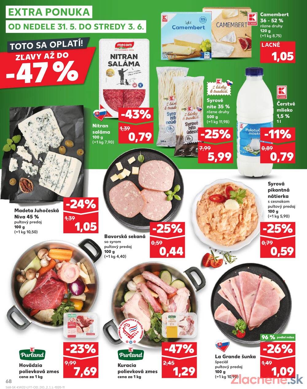 Kaufland 28.5. - 3.6. - Kaufland Dunajská Streda