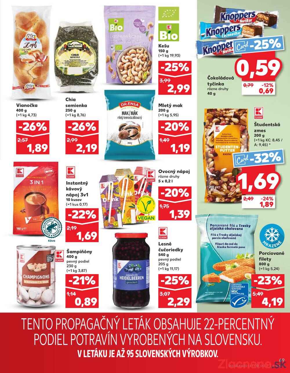 Kaufland 28.5. - 3.6. - Kaufland Trnava - Juh - Bratislavská