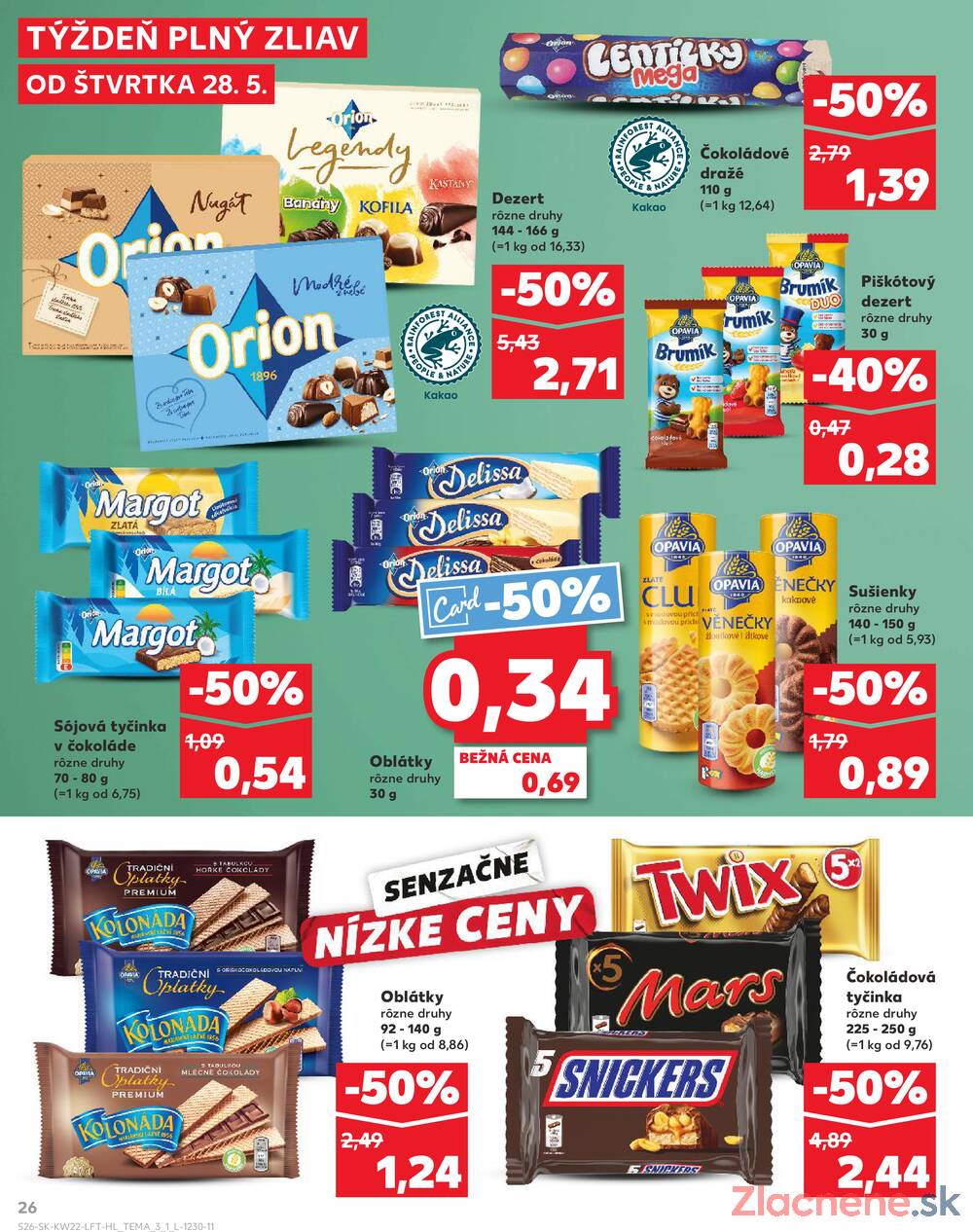 Leták Kaufland - Kaufland 28.5. - 3.6. - Kaufland Považská Bystrica - Lánska - strana 26