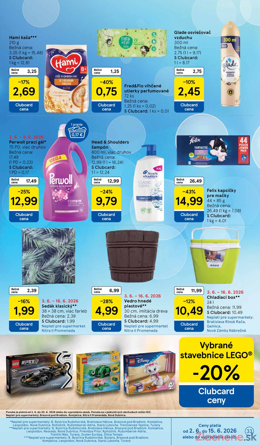 Tesco supermarkety od 3.6. do 9.6.2026