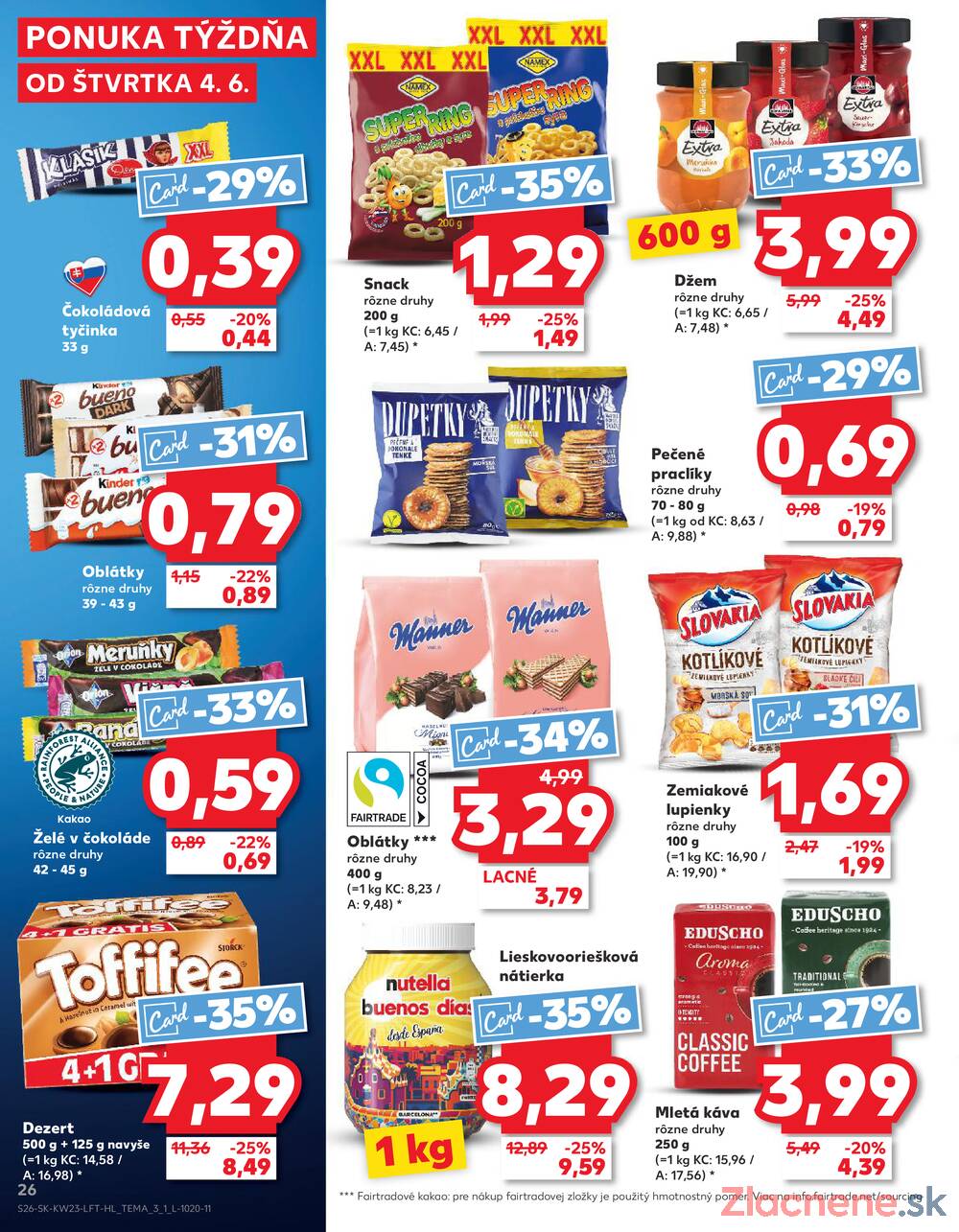 Kaufland 4.6. - 10.6. - Kaufland Detva