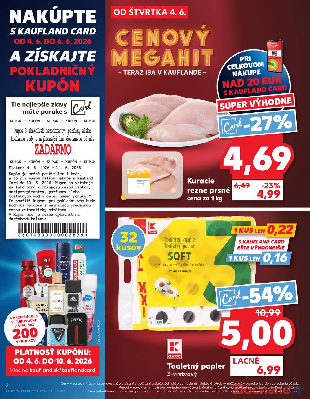 Kaufland 4.6. - 10.6. - Kaufland Bardejov