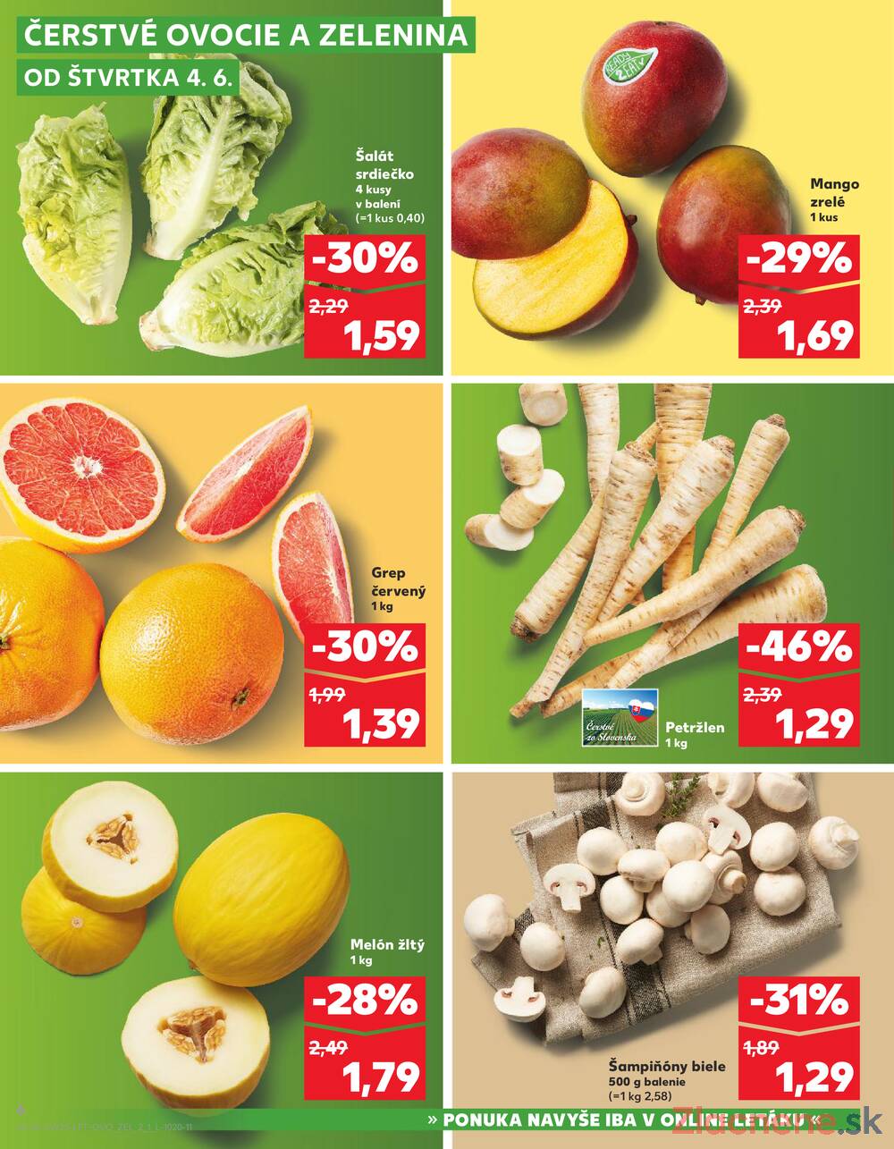 Leták Kaufland - Kaufland 4.6. - 10.6. - Kaufland Rožňava - strana 6 Leták Kaufland - Kaufland 4.6. - 10.6. - Kaufland Rožňava - strana 6
