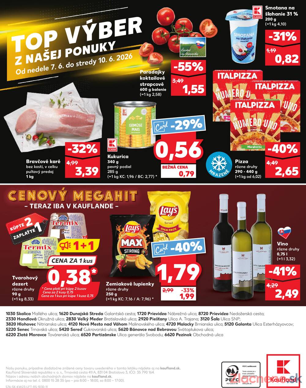 Kaufland 4.6. - 10.6. - Kaufland Veľký Meder