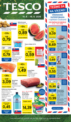 Leták Tesco malé hypermarkety 10.6. - 16.6.