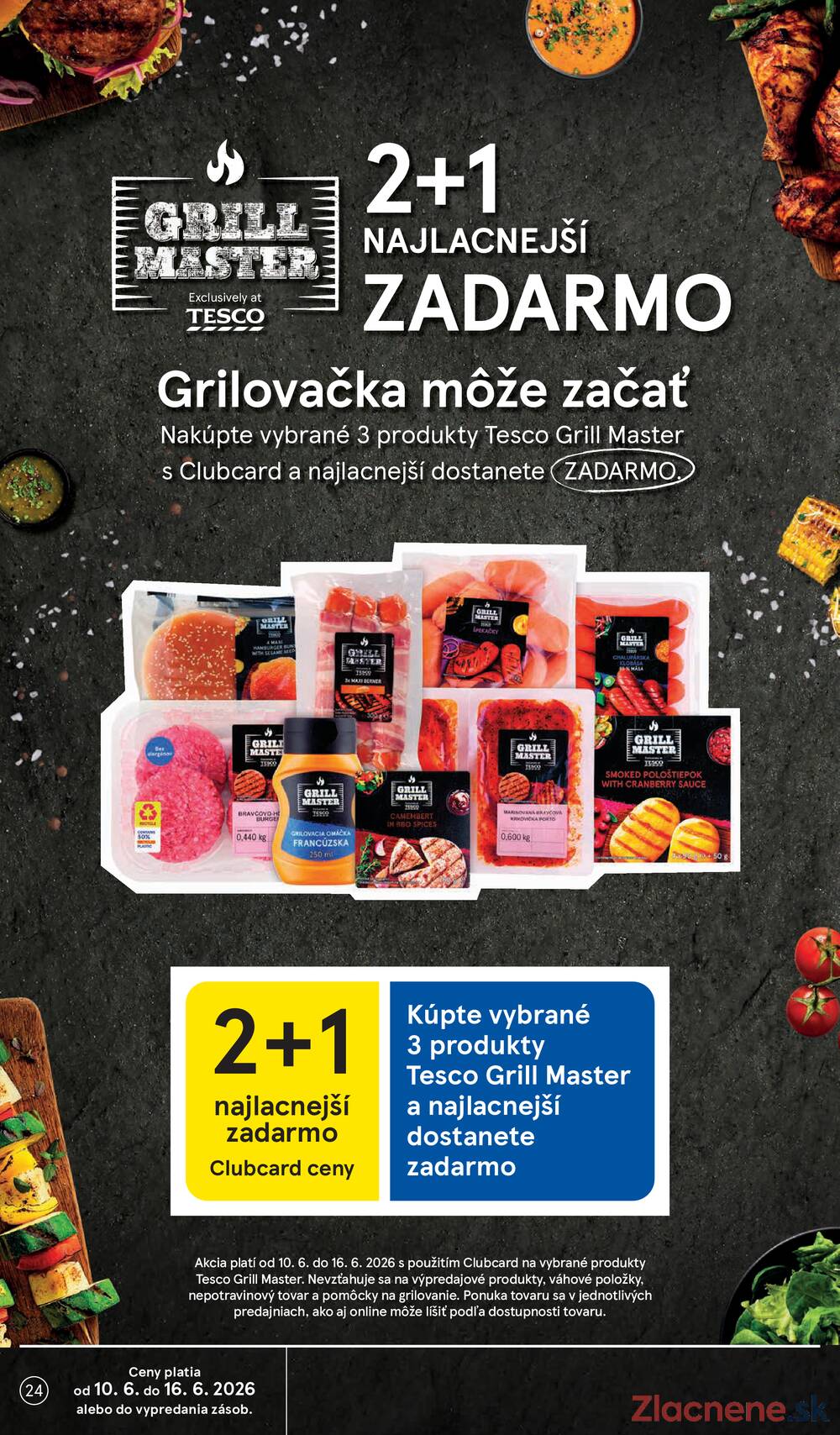 Tesco supermarkety od 10.6. do 16.6.2026