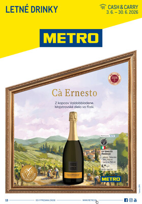 leták METRO