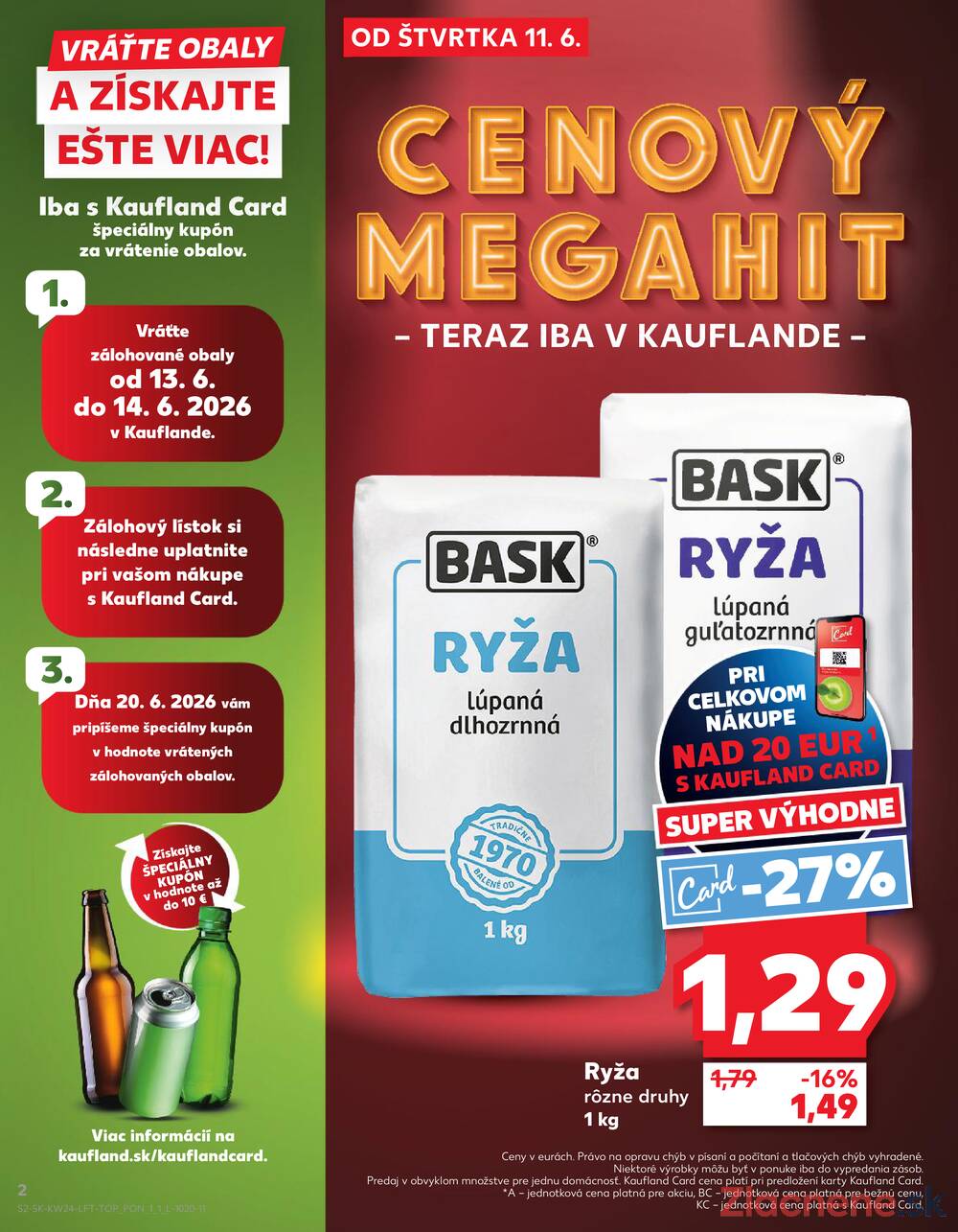 Kaufland 11.6. - 17.6. - Kaufland Bytča