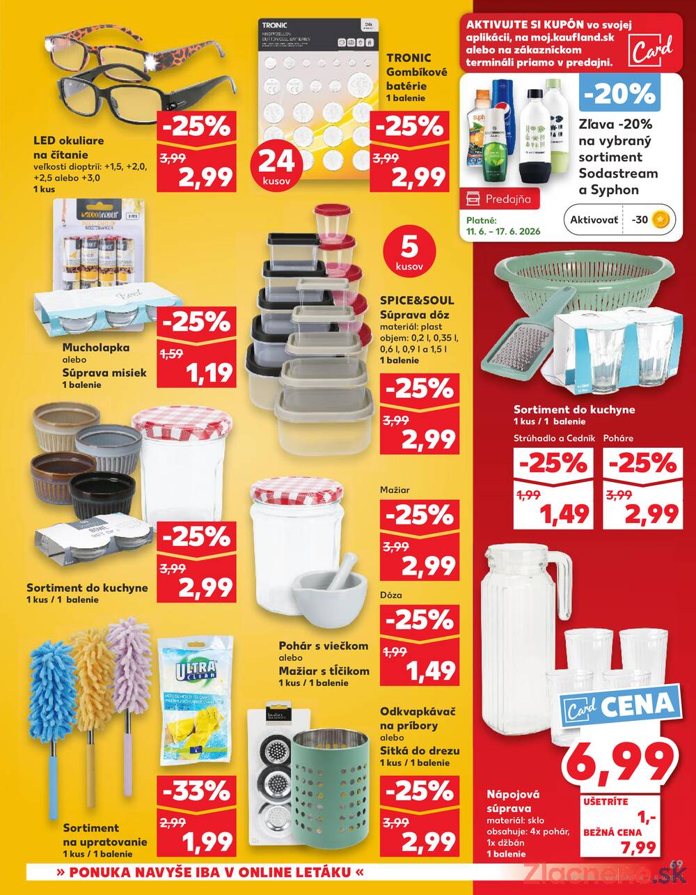 Leták Kaufland - Kaufland 11.6. - 17.6. - Kaufland Púchov - strana 69 Leták Kaufland - Kaufland 11.6. - 17.6. - Kaufland Púchov - strana 69